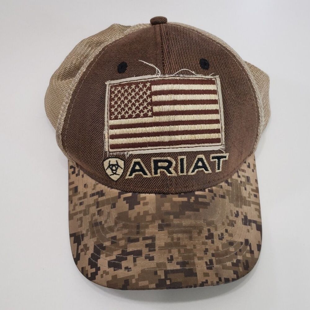 Ariat Men's Camo Adjustable Hat